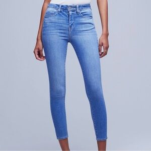 NEW L'agence Margot High Rise Skinny Jeans in Cambridge Size 34 $255